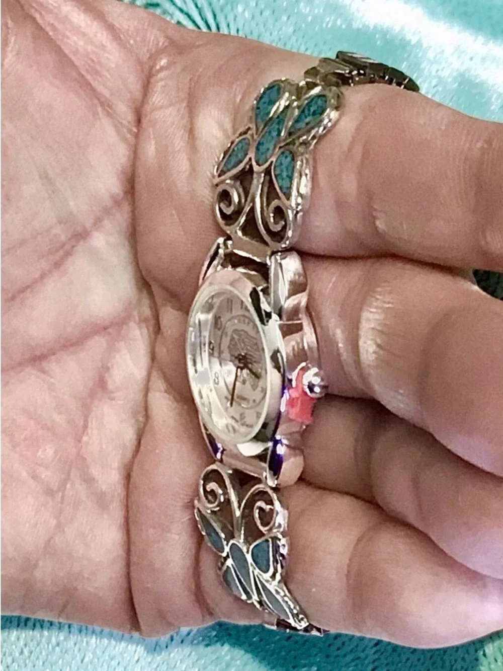 Navajo solid silver